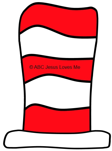 Cat in the Hat Pattern Worksheet